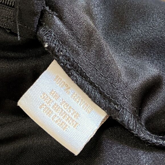 Cache Luxe Black Lace Tiered Cocktail Dress Size 2 - Picture 12 of 12